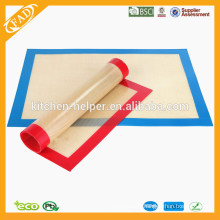 Custom Design Food Grade resistente ao calor Non-stick Silicone Fiberglass Baking Mat